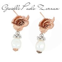 Boucles d'oreilles Lorenzo Ungari Femme in Acier ROSEOR029P - ROSEOR029P
